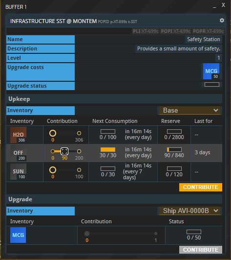 Infrastructure details