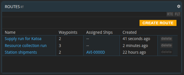 RT command